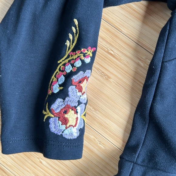 Loft A line dress, black, size 4P - Picture 5 of 5